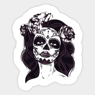 Ghoul Girl Sticker